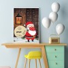 Christmas-Round Diamond-30*40CM