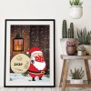 Christmas-Round Diamond-30*40CM
