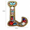 DIY Key Chain Diamond Painting Letters Women Bag Keyring Pendant Gift