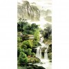 Chinese Style Spring Tree Autumn Frost Illustration - Full Round Diamond - 45*85cm