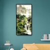 Chinese Style Spring Tree Autumn Frost Illustration - Full Round Diamond - 45*85cm