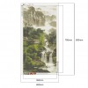 Chinese Style Spring Tree Autumn Frost Illustration - Full Round Diamond - 45*85cm