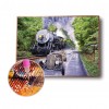 Train - Full Round Diamond - 40*30cm