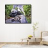 Train - Full Round Diamond - 40*30cm