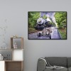 Train - Full Round Diamond - 40*30cm