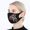 DIY Resin Part Drill Lady Face Mask Animals Diamond Painting Kit (Elephant)