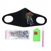 DIY Resin Part Drill Lady Face Mask Animals Diamond Painting Kit (Elephant)