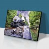 Train - Full Round Diamond - 40*30cm