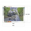 Train - Full Round Diamond - 40*30cm