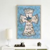 Letter - Full Square Diamond - 50x40cm