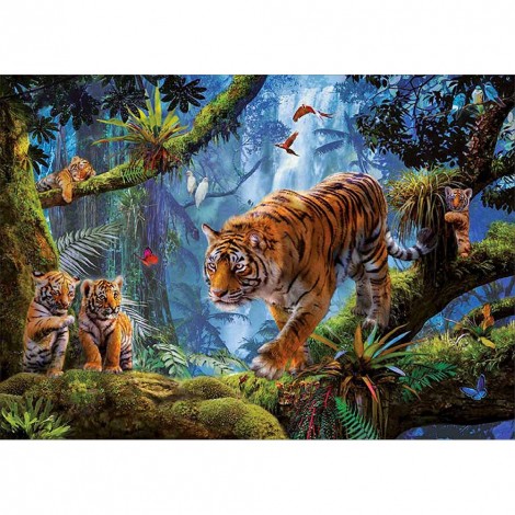 Tiger - Full Diamond Painting - 40x30cm