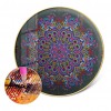 Round Tin Diamond Painting DIY Mandala Special Shaped Rhinestones Picture