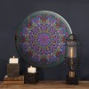 Round Tin Diamond Painting DIY Mandala Special Shaped Rhinestones Picture