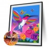 Lark Flying To The Rose - Full Round Diamond - 30*40cm