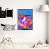 Lark Flying To The Rose - Full Round Diamond - 30*40cm