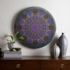 Round Tin Diamond Painting DIY Mandala Special Shaped Rhinestones Picture