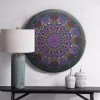 Round Tin Diamond Painting DIY Mandala Special Shaped Rhinestones Picture