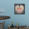 Love - Full Round Diamond - 40x40cm