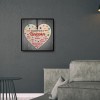 Love - Full Round Diamond - 40x40cm