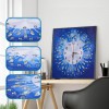 5D DIY Special Shaped Diamond Painting Clock Kit