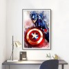 Marvel Captain - Full Drill DIY Diamond Painting