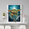 Yoda - Full Round Diamond - 30x40cm