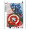 Marvel Captain - Full Drill DIY Diamond Painting