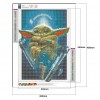 Yoda - Full Round Diamond - 30x40cm