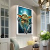 Yoda - Full Round Diamond - 30x40cm