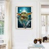 Yoda - Full Round Diamond - 30x40cm