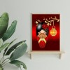 Chinese Doll-Round Diamond-30*40CM