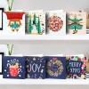 8pcs DIY Cartoon Christmas Special Shaped Diamond Greeting Card