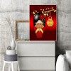 Chinese Doll-Round Diamond-30*40CM