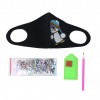 DIY Resin Part Drill Lady Face Mask Animals Diamond Painting Kit (Penguin)