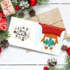8pcs DIY Cartoon Christmas Special Shaped Diamond Greeting Card