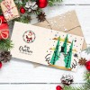 8pcs DIY Cartoon Christmas Special Shaped Diamond Greeting Card