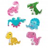 6pcs Fantastic Beast DIY Round Diamond Painting Sticker Decor (LDZ001)