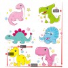 6pcs Fantastic Beast DIY Round Diamond Painting Sticker Decor (LDZ001)