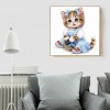 Cat-Round Diamond-30*30CM