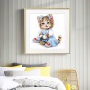 Cat-Round Diamond-30*30CM