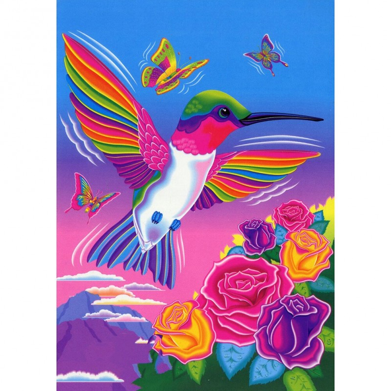 DIY Flowers Bird Ful...