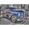 Retro Car  - Full Round Diamond - 40x30cm