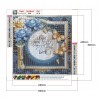 Word-Round Diamond-30*30CM