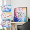 5D DIY Special Shaped Diamond Painting Clock Kit