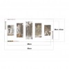 Sweet - Full Square Diamond - 95*45cm