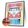 Cartoon Cars - Full Diamond Painting - 40x30cm