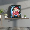 Christmas Cat - Full Round Diamond - 30*40cm