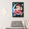 Christmas Cat - Full Round Diamond - 30*40cm