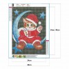 Christmas Cat - Full Round Diamond - 30*40cm