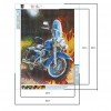 Retro Car Poster - Full Round Diamond - 30x40cm